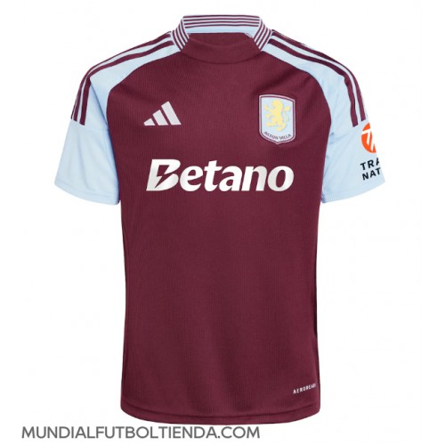 Camiseta Aston Villa Primera Equipación Replica 2024-25 mangas cortas